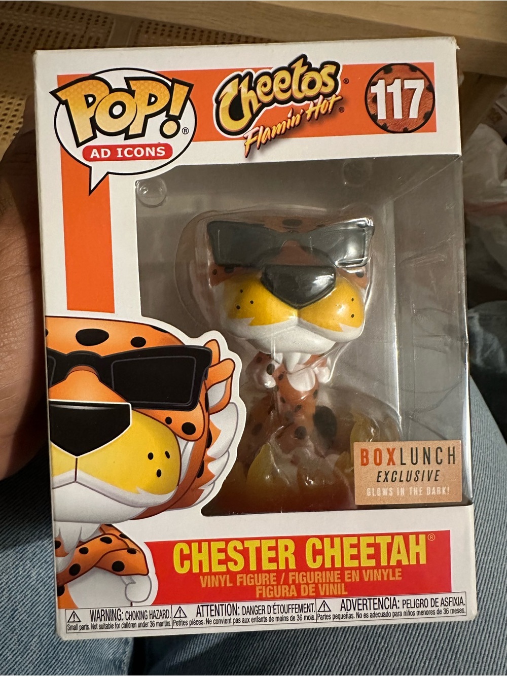 Funko Pop! Chester Cheetah Vinyl Figure - Orange, Yellow, Black